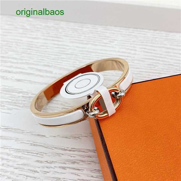 original hemrres designer bracelet high version enamel h pig nose love home new product anchor chain 8way buckle couple tai stainless steel, Black
original hemrres designer bracelet high version enamel h pig nose love home new product anchor chain 8way buckle couple tai stainless steel, Black