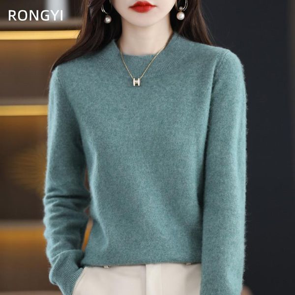 sweaters rongyi 100% pure wool halfneck pullover autumn /winter cashmere sweater woman casual knitted female jacket korean fashion, White;black
sweaters rongyi 100% pure wool halfneck pullover autumn /winter cashmere sweater woman casual knitted female jacket korean fashion, White;black