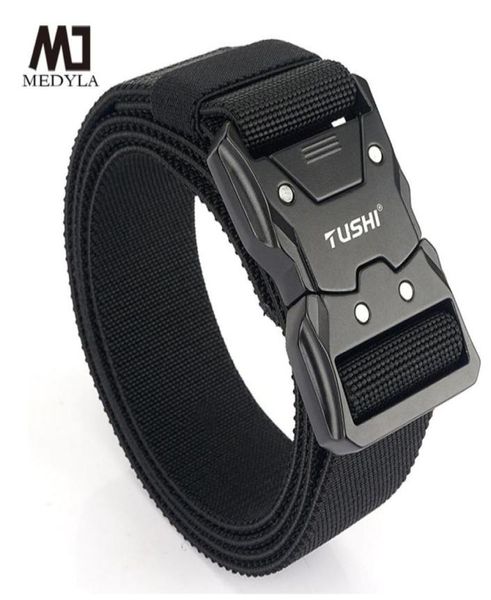 medyla official genuine tactical metal buckle quick release elastic casual tooling training mens trousers belt 2206245268205, Black;brown
medyla official genuine tactical metal buckle quick release elastic casual tooling training mens trousers belt 2206245268205, Black;brown