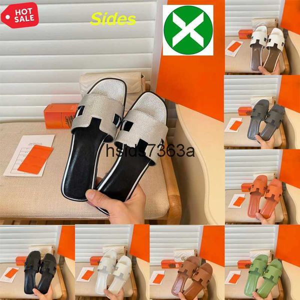 2023 designer sandals oasis slippers classic flat woman flip flops suede leather oran sandal canvas exquisite ladies party shoes large size, Black
2023 designer sandals oasis slippers classic flat woman flip flops suede leather oran sandal canvas exquisite ladies party shoes large size, Black