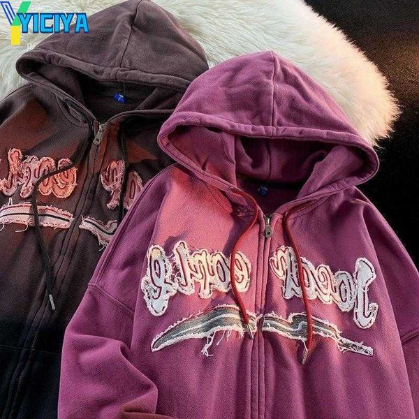 yiciya women's hoodies letter embroidered fashion design street clothing hoodie women 2023 autumn and winter loose assorted lovers, Black
yiciya women's hoodies letter embroidered fashion design street clothing hoodie women 2023 autumn and winter loose assorted lovers, Black