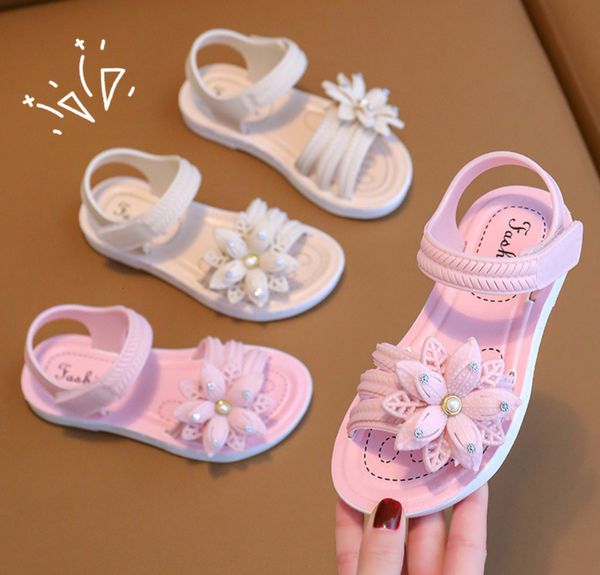 slipper summer children girls pearl sandals flower fashion breathable non slip beach soft kids open toe 230511, Black;grey
slipper summer children girls pearl sandals flower fashion breathable non slip beach soft kids open toe 230511, Black;grey