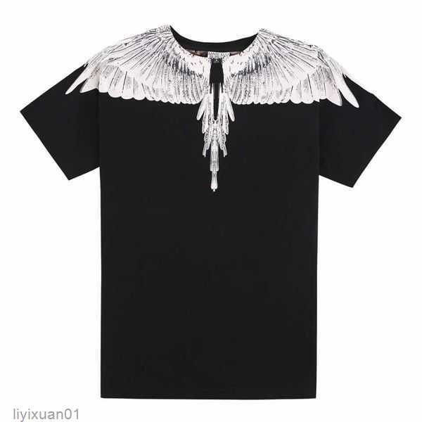 designer marcelos burlons black and white wing short sleeve t-shirt tee 1 o53s, White;black
designer marcelos burlons black and white wing short sleeve t-shirt tee 1 o53s, White;black