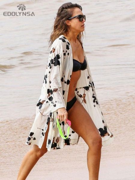 swimwear edolynsa beach cover up print swimwear ladies walk on the beach cape robe de plage tunic women beachwear saida de praia #q22, White;black
swimwear edolynsa beach cover up print swimwear ladies walk on the beach cape robe de plage tunic women beachwear saida de praia #q22, White;black