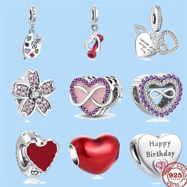 925 sterling silver charms for pandora jewelry beads infinity heart drawing pad flower zircon beads, Black
925 sterling silver charms for pandora jewelry beads infinity heart drawing pad flower zircon beads, Black
