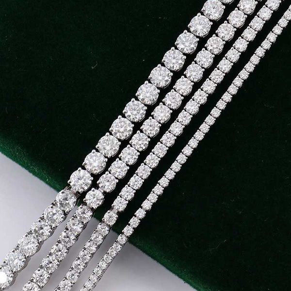 2mm 3mm 5mm moissanite diamond round tennis bracelet 18k solid gold custom hip hop jewelry women charm bracelets for men, Silver
2mm 3mm 5mm moissanite diamond round tennis bracelet 18k solid gold custom hip hop jewelry women charm bracelets for men, Silver