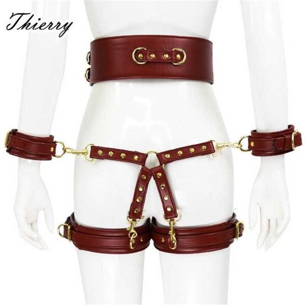 toy massager thierry sm restraints toys pu bondage set include waist belt handcuffs legcuffs cross buckle games for women
toy massager thierry sm restraints toys pu bondage set include waist belt handcuffs legcuffs cross buckle games for women