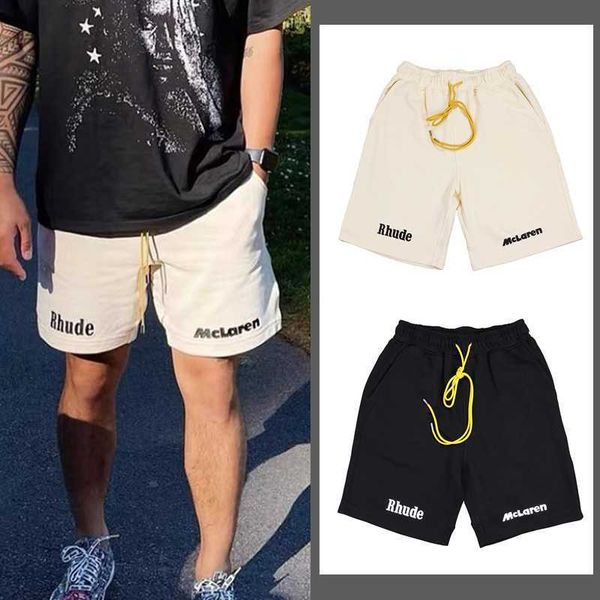 men's t-shirts summer street men women 1 1 sports pants embroidered letters rhude x mclaren shorts, White;black
men's t-shirts summer street men women 1 1 sports pants embroidered letters rhude x mclaren shorts, White;black