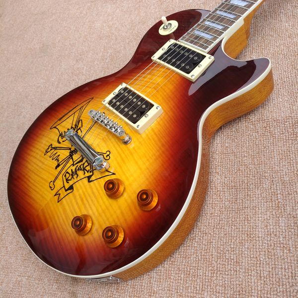 mahogany fingerboard electric guitar with solid mahogany body, chrome hardware, sunburst dark maple guitar 536258
mahogany fingerboard electric guitar with solid mahogany body, chrome hardware, sunburst dark maple guitar 536258