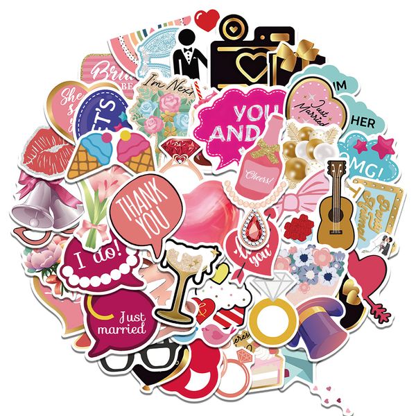 50pcs/lot happy wedding stickers for skateboard car baby helmet pencil case diary phone lapplanner decor book album kids toys guitar diy dec
50pcs/lot happy wedding stickers for skateboard car baby helmet pencil case diary phone lapplanner decor book album kids toys guitar diy dec