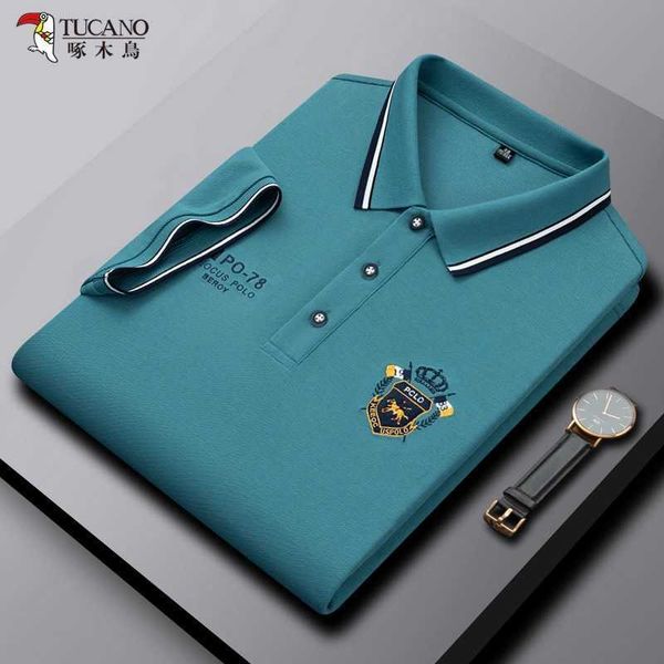 tucano/woodpecker men's summer new embroidery short sleeve casual fashion men's business polo shirt, White
tucano/woodpecker men's summer new embroidery short sleeve casual fashion men's business polo shirt, White
