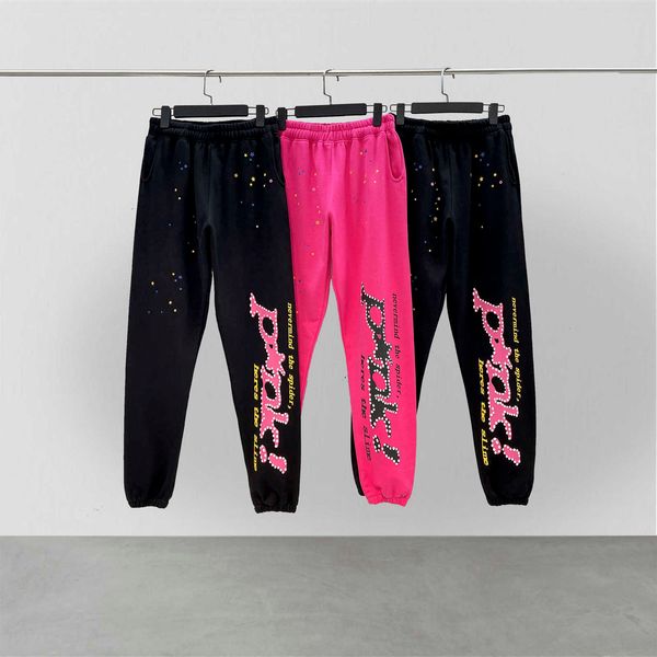 men's pants sp5der sweatpants women's casual pantsspider web 555555 sweatshirt men women 1 puff printing heavy fabrictrousers jogg, Black
men's pants sp5der sweatpants women's casual pantsspider web 555555 sweatshirt men women 1 puff printing heavy fabrictrousers jogg, Black