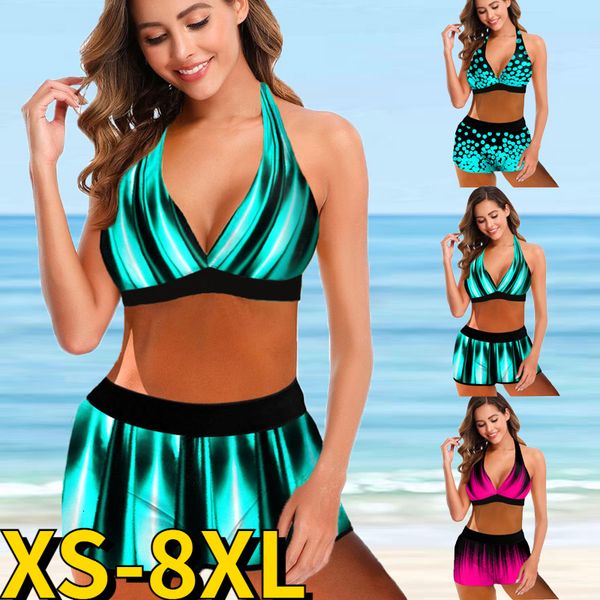 women's swimwear 2023 summer mid waist two piece beach design printed bikini set 230512, White;black
women's swimwear 2023 summer mid waist two piece beach design printed bikini set 230512, White;black