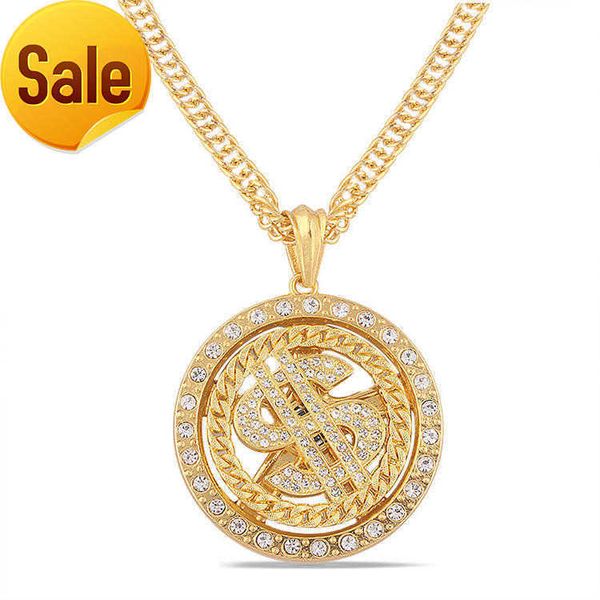 hip hop plated 18k gold diamond embedded cuban chain dollar money necklace for mens and womens couple street cool bling jewelry, Silver
hip hop plated 18k gold diamond embedded cuban chain dollar money necklace for mens and womens couple street cool bling jewelry, Silver