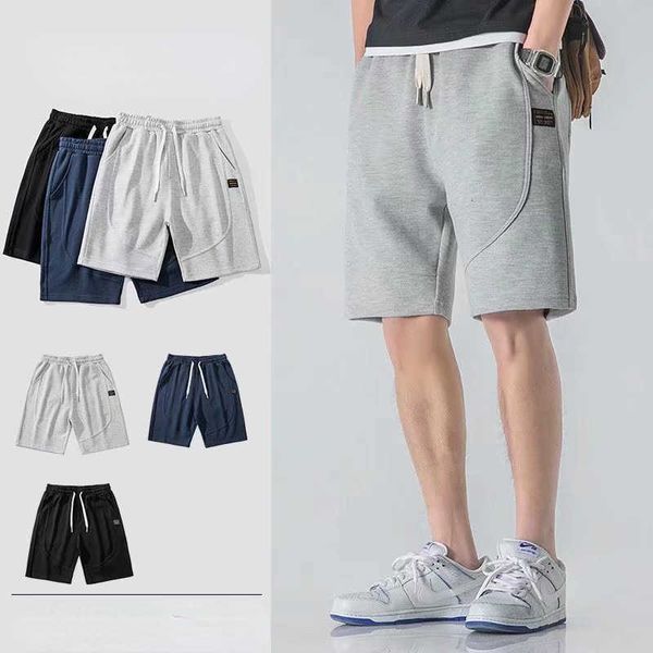 men's shorts casual summer solid color five piece pants trendy brand bangchuangwei loose fitting sports outdoor clothing, White;black
men's shorts casual summer solid color five piece pants trendy brand bangchuangwei loose fitting sports outdoor clothing, White;black