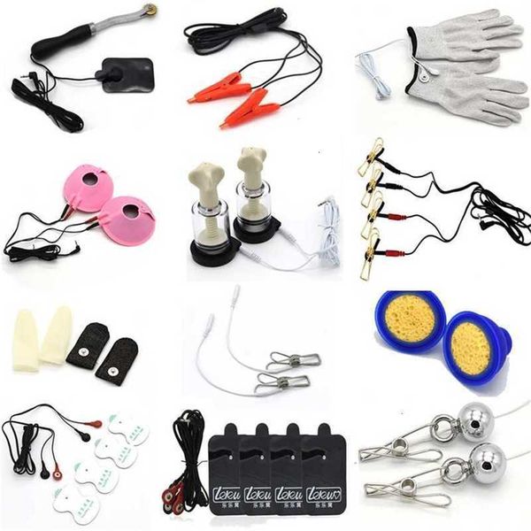 toy massager electric shock nipple clamps clitoris clip stimulator breast flirting toys gloves massage electro accessory for couples
toy massager electric shock nipple clamps clitoris clip stimulator breast flirting toys gloves massage electro accessory for couples