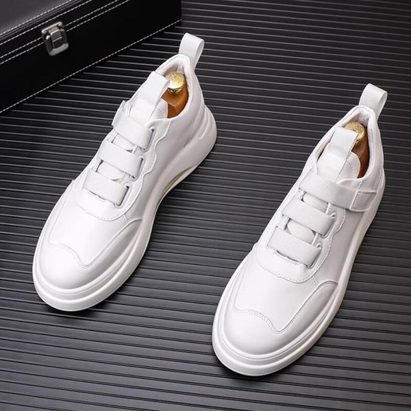 spring and summer small white shoes air cushion high help thick sole all fashion sports casual board shoes zapatos hombre a18, Black
spring and summer small white shoes air cushion high help thick sole all fashion sports casual board shoes zapatos hombre a18, Black