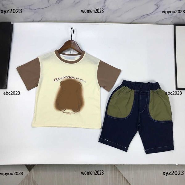 luxury outdoor tracksuits child sets summer baby clothes 2pcs cute animal printed t-shirt and patchwork pocket design denim shorts, White
luxury outdoor tracksuits child sets summer baby clothes 2pcs cute animal printed t-shirt and patchwork pocket design denim shorts, White