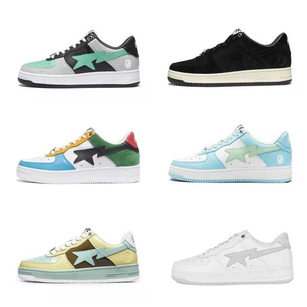 

Designer Low Casual Shoes Men Women Black White Green Blue Suede Mens Womens Trainers Low Outdoor Sports Sneakers size EUR35-45, 12