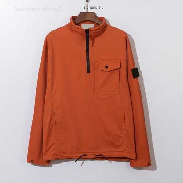 men's jackets mens brand designer spring autumn black grey loose style high-end stone half zipper technical work jacket for men women k, Black;brown
men's jackets mens brand designer spring autumn black grey loose style high-end stone half zipper technical work jacket for men women k, Black;brown