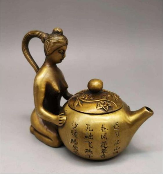 antique copper beauty teapot kettle plum wine jug waitress copper pot antique pure copper collection home decoration ornaments5233922, Silver
antique copper beauty teapot kettle plum wine jug waitress copper pot antique pure copper collection home decoration ornaments5233922, Silver