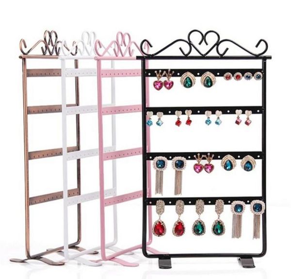 jewelry pouches bags 48 hole metal stand holder necklace ring earring showcase rack organizer6106153, Pink;blue
jewelry pouches bags 48 hole metal stand holder necklace ring earring showcase rack organizer6106153, Pink;blue