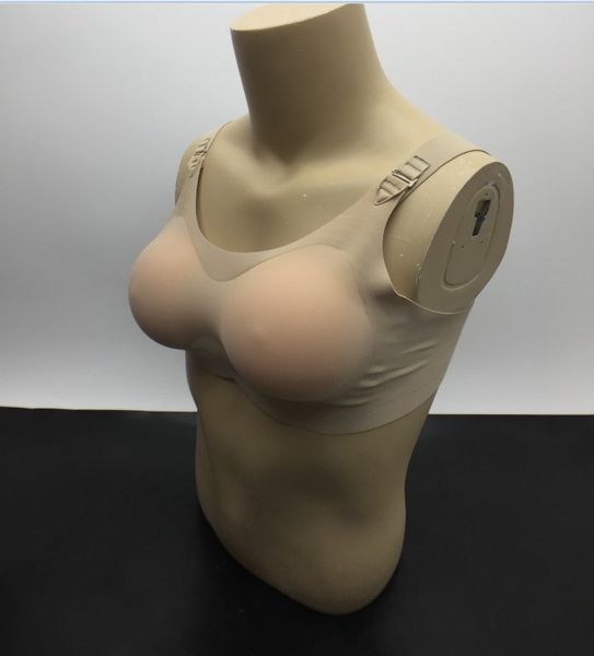 costume accessories cd fake breast bra females realistic silicone fake breast forms underwear insert false concave round breast, Silver
costume accessories cd fake breast bra females realistic silicone fake breast forms underwear insert false concave round breast, Silver