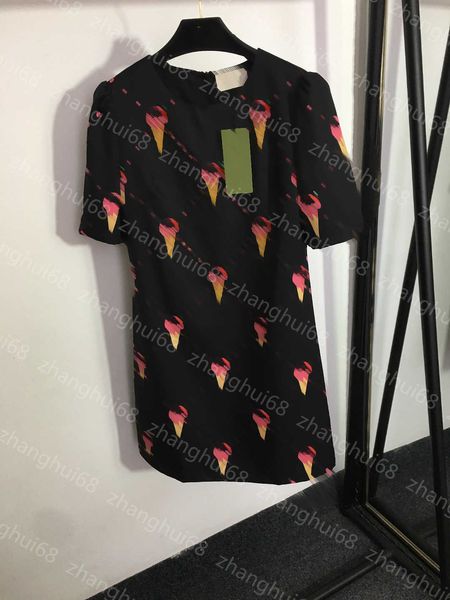 23ss summer dress womens designer clothing women dresses beaded nail diamond ice ice cake print crewneck short-sleeved dress womens clothing, Black;gray
23ss summer dress womens designer clothing women dresses beaded nail diamond ice ice cake print crewneck short-sleeved dress womens clothing, Black;gray