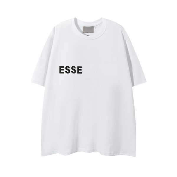 2023 ess designer mens t-shirts womens tees short summer fashion casual with letter superior quality 5x19, White;black
2023 ess designer mens t-shirts womens tees short summer fashion casual with letter superior quality 5x19, White;black
