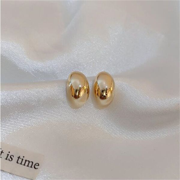 new fashion european and american bean earrings fashion metal style earstuds versatile earrings for women ae759, Golden
new fashion european and american bean earrings fashion metal style earstuds versatile earrings for women ae759, Golden