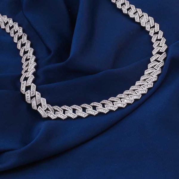 2023 custom moissanite jewelry 18k gold cuban chain necklace iced cuban link chains wholesale price, Silver
2023 custom moissanite jewelry 18k gold cuban chain necklace iced cuban link chains wholesale price, Silver