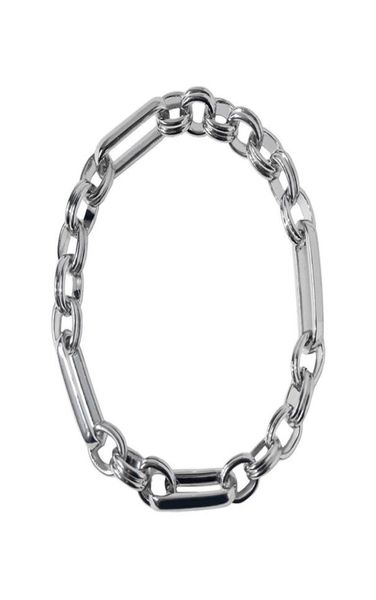 european and american joker exaggerated stylish thick chain bracelet full metal interlocking modeling ins cool style bracelet gold1154538, Black
european and american joker exaggerated stylish thick chain bracelet full metal interlocking modeling ins cool style bracelet gold1154538, Black