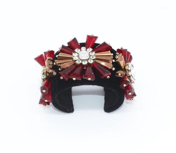 bangle luxury style wide bracelets for women cuff fashion open crystal handmade bracelet jewelry15778769, Black
bangle luxury style wide bracelets for women cuff fashion open crystal handmade bracelet jewelry15778769, Black
