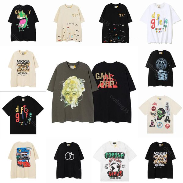 summer fashion galleryse depts t shirt mens womens designers tees tshirts loose short sleeve hip hop streetwear letter t-shirt 100% cotton, White;black
summer fashion galleryse depts t shirt mens womens designers tees tshirts loose short sleeve hip hop streetwear letter t-shirt 100% cotton, White;black
