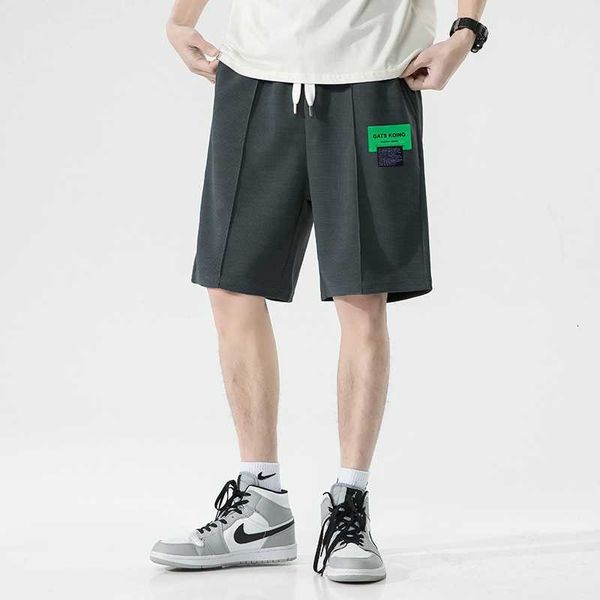 men's shorts new casual pants waffle 2022 spring/summer quarter trendy brand drawstring loose sports short, White;black
men's shorts new casual pants waffle 2022 spring/summer quarter trendy brand drawstring loose sports short, White;black