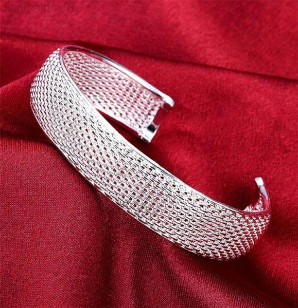 new arrival 925 silver web bangle bracelet for woman wedding engagement fashion charm party jewelry l2208124990283, Black
new arrival 925 silver web bangle bracelet for woman wedding engagement fashion charm party jewelry l2208124990283, Black