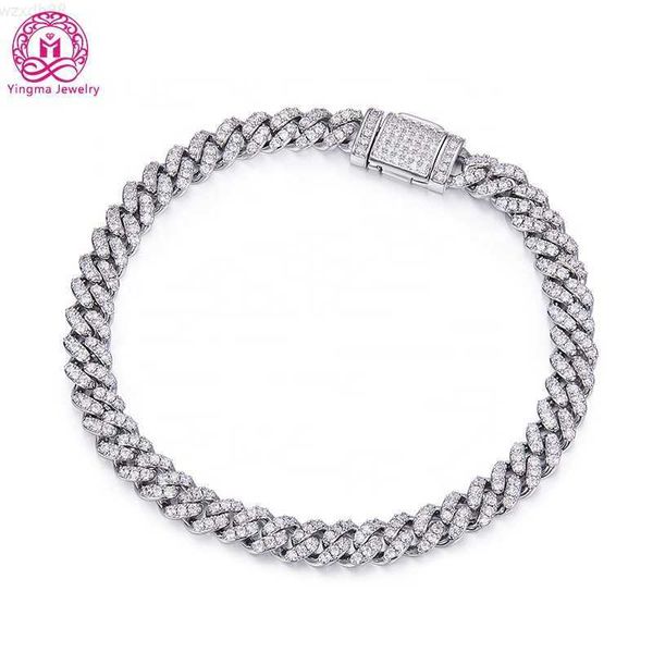 hip hop iced out ymba-6mm white vvs diamond 925 sterling silver moissanite cuban link chain
hip hop iced out ymba-6mm white vvs diamond 925 sterling silver moissanite cuban link chain