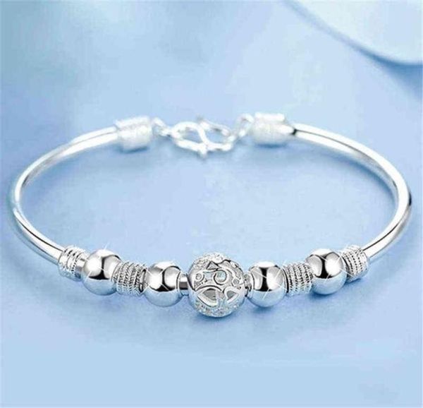 3 style 925 sterling silver lucky beads charm cuff braceletsbangle for women elegant adjustable chain wedding jewelry sl0963929627, Black
3 style 925 sterling silver lucky beads charm cuff braceletsbangle for women elegant adjustable chain wedding jewelry sl0963929627, Black