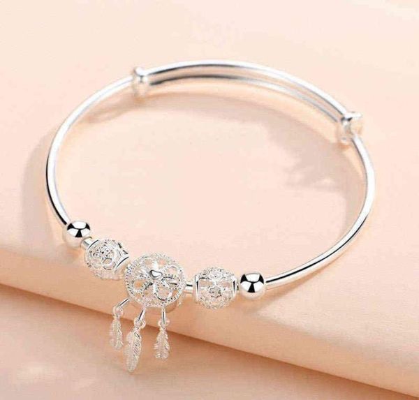 lmnzb original 925 sterling silver tassel feather charms bracelet for women adjustable bangle fashion party jewelry5861011, Black
lmnzb original 925 sterling silver tassel feather charms bracelet for women adjustable bangle fashion party jewelry5861011, Black