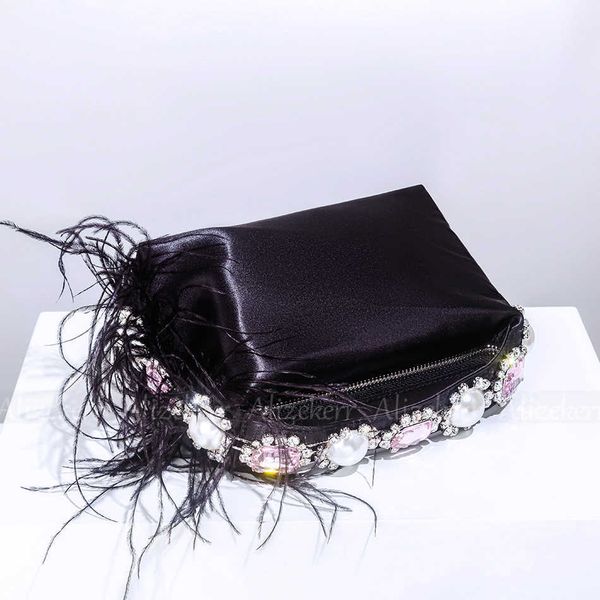 totes chic rhinestone pearl satin evening bags with feather women luxury designer soft square clutch purses and handbags wedding party 23050
totes chic rhinestone pearl satin evening bags with feather women luxury designer soft square clutch purses and handbags wedding party 23050