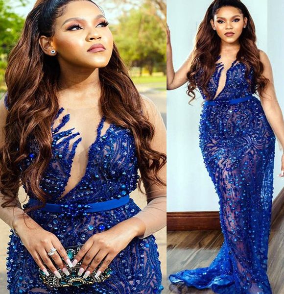 2023 may aso ebi lace mermaid prom dress pearls royal blue evening formal party second reception birthday engagement gowns dresses robe de s, Black
2023 may aso ebi lace mermaid prom dress pearls royal blue evening formal party second reception birthday engagement gowns dresses robe de s, Black