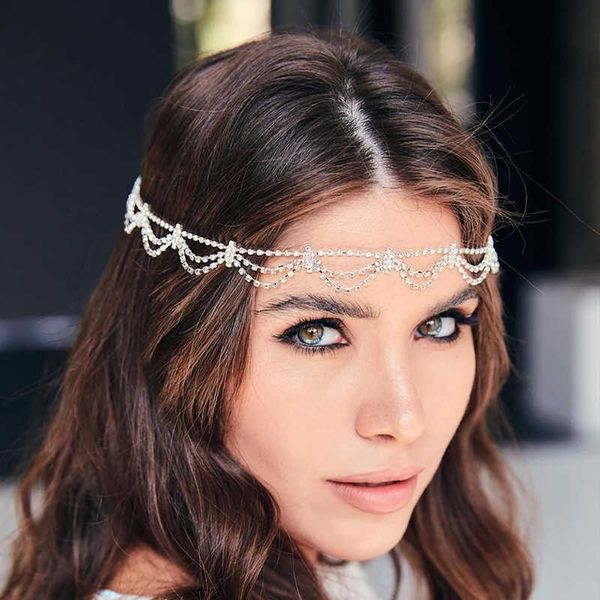 bling crystal hair clip hair band adjustable personalized hairpin with wavy multi-layer chains gothic rhinestone hairband barrette dressing, Golden;silver
bling crystal hair clip hair band adjustable personalized hairpin with wavy multi-layer chains gothic rhinestone hairband barrette dressing, Golden;silver