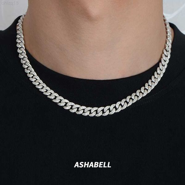 ashabell s925 sterling silver full diamond inlaid zircon hiphop cuba chain platinum plated cuba chain necklace
ashabell s925 sterling silver full diamond inlaid zircon hiphop cuba chain platinum plated cuba chain necklace