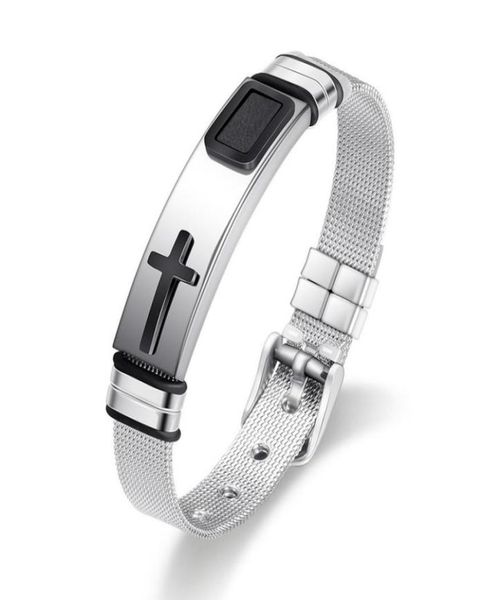 bracelet believe gold jesus cross bangle stainless steel pin buckle watch bands wristband bracelets for men fashion jewelry2532394, Black
bracelet believe gold jesus cross bangle stainless steel pin buckle watch bands wristband bracelets for men fashion jewelry2532394, Black