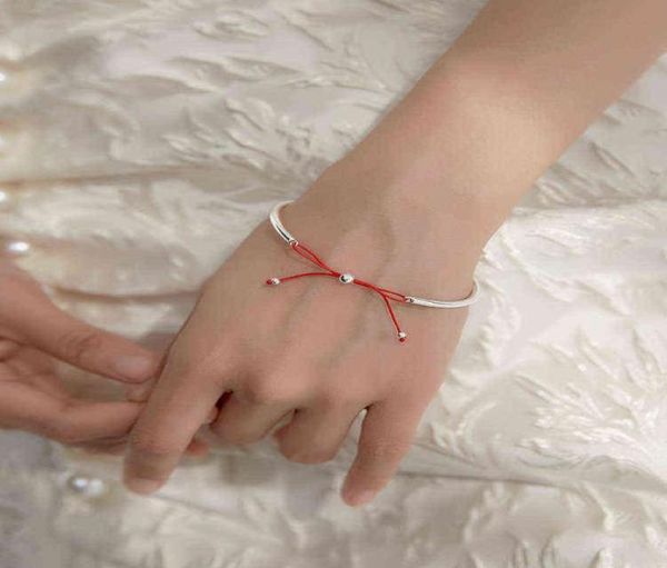 s925 silver bangle bracelet with red string bowknot ins jewelry for female lover girlfriend gift whole6309386, Black
s925 silver bangle bracelet with red string bowknot ins jewelry for female lover girlfriend gift whole6309386, Black