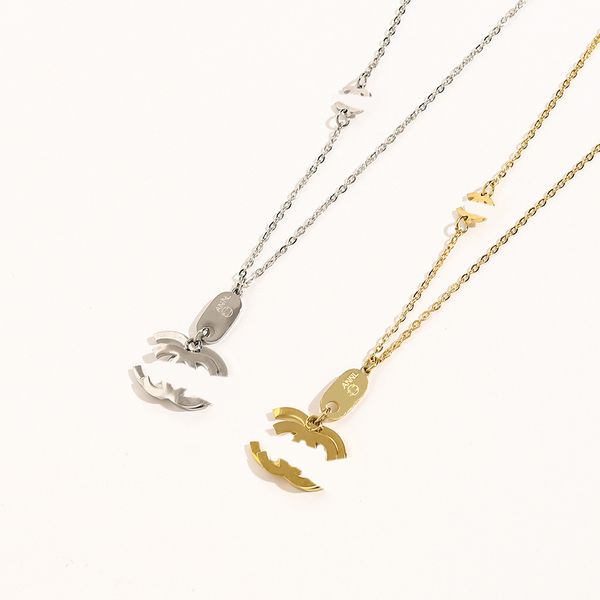 18k gold plated luxury designer necklace for women party brand letter choker pendant chain copper necklaces jewelry accessory 20style, Silver
18k gold plated luxury designer necklace for women party brand letter choker pendant chain copper necklaces jewelry accessory 20style, Silver