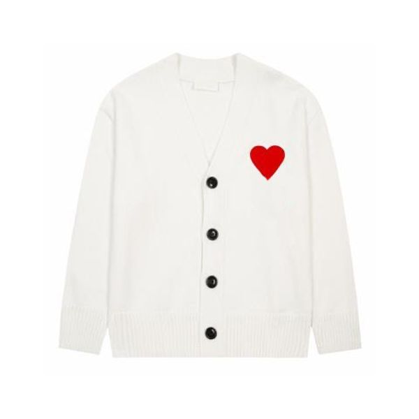 amis fashion paris designer men's sweater de coeur macaron love cardigan men women embroidered long sleeve loose clothes womens mes 3hi, White;black
amis fashion paris designer men's sweater de coeur macaron love cardigan men women embroidered long sleeve loose clothes womens mes 3hi, White;black