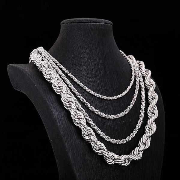 personality hiphop s925 925 silver 925 sterling silver fine fashion jewelry necklaces rope chain for women man
personality hiphop s925 925 silver 925 sterling silver fine fashion jewelry necklaces rope chain for women man