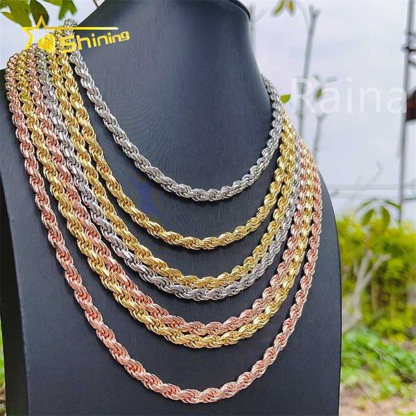 6mm iced out clasp sterling silver rope chain hip hop necklace vvs moissanite chain
6mm iced out clasp sterling silver rope chain hip hop necklace vvs moissanite chain