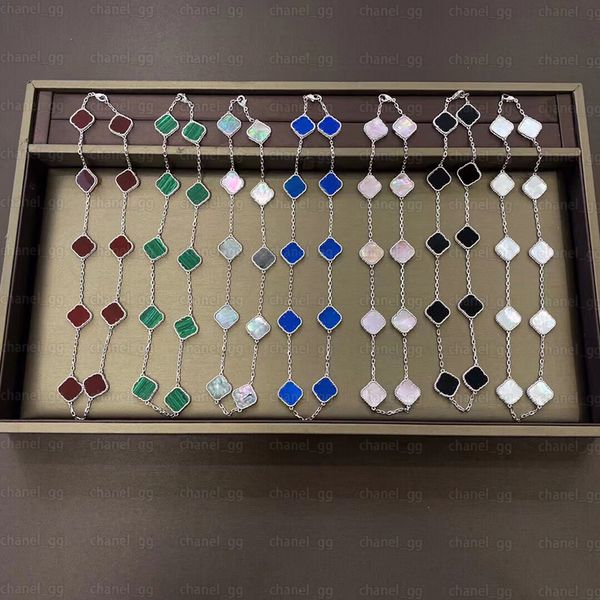 womens necklaces fashion classic lucky clover 10 flower necklace ladies chains and girls valentine's day mother's day engagement j, Silver
womens necklaces fashion classic lucky clover 10 flower necklace ladies chains and girls valentine's day mother's day engagement j, Silver